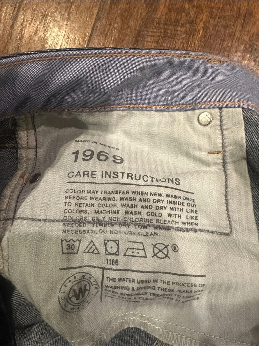 GAP Dark Indigo Wide-Leg Jeans